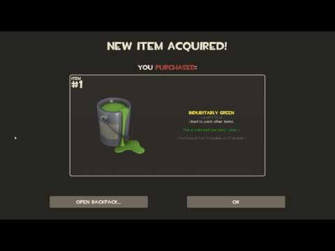 how to dye items in tf2