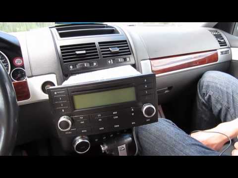 GTA Car Kits – Volkswagen Touareg 2002-2010 install of iPhone, iPod and AUX for factory stereo