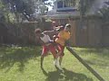 Devin and Cody boxing