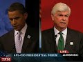  AFL-CIO Democratic presidential debate clinton dodd obama pakistan war NextNewNetworks