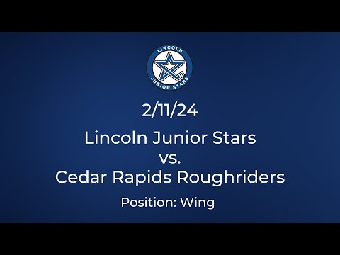 Lincoln Jr Stars vs Cedar Rapids 2/11/24