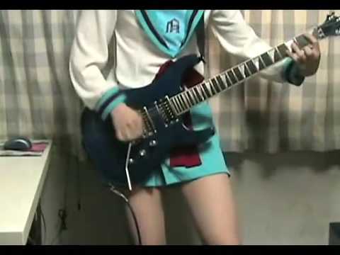 平野綾「RIOT GIRL」を適当に弾いてみた