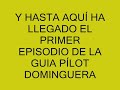 culla  guia pilot dominguera i 