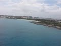 Landing at SXM on AA 757