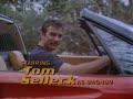 great 80's tv series!!! 

written by the remarkable donald p. bellisario, this series basically relates the life of thomas sullivan magnum (tom selleck), a retired u.s. navy official that have been in the vietnam war. 

now he lives in hawaii working to solve mysteries and help people as a private investigator (