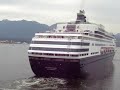 cruise ship sailing away