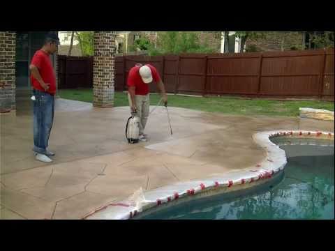 how to paint on concrete