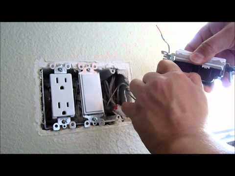 how to properly wire a light switch