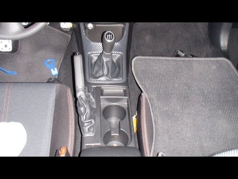 how to remove center console evo x