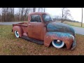 View Video: Chevy Ratrod Patina Bagged Truck \"Big Coun