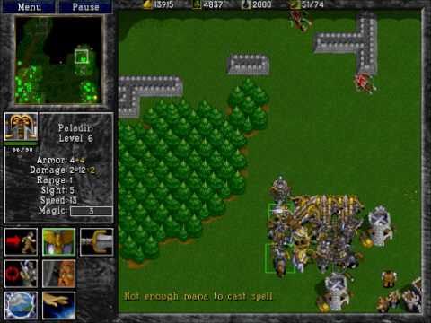 Warcraft 2: Tides of Darkness - Human Campaign Gameplay - Mission 11