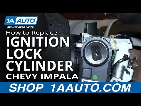 How To Install Replace Ignition Key Lock Cylinder Chevy Impala and other GM vehicles