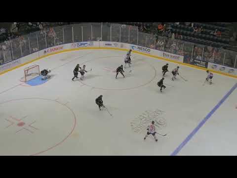 Dane Callaway USHL Game Fargo vs Youngstown 1st period