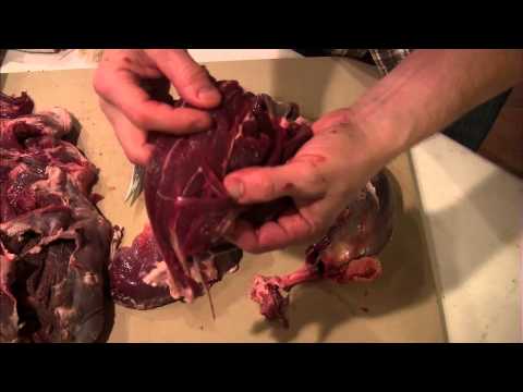 how to remove skin from ox liver