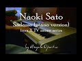Naoki Sato -  Sadame (piano version) - by Angelo Oportus
