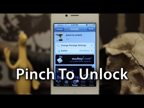macmixing - Pinch To Unlock is available in the ModMyi repository for free. Follow me on Twitter: http://www.twitter.com/macmixing Like my Facebook page: http://www.face...