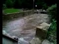 PORTAGE INDIANA FLOOD Evergreen road Bridge over Willow creek Sunday, September 14 2008 626 PM