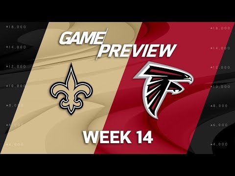 Video: New Orleans Saints vs. Atlanta Falcons | NFL Week 14 Game Preview | NFL Playbook