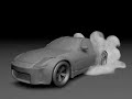 Nissan 350z burnout making of Nissan 350z burnout making of