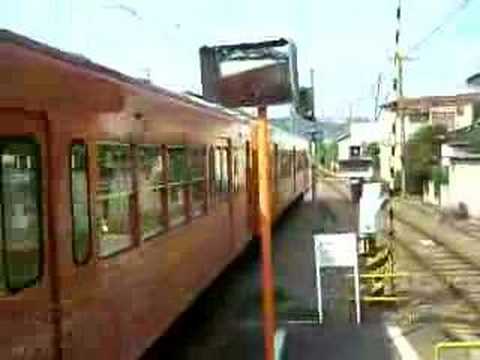 南蛇井駅にて