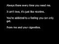 Me and Your Cigarettes - Lambert Miranda