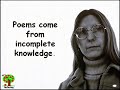 Click here to watch this video Creative Quotations from Diane Wakoski for Aug 3