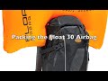 BCA Float 30 Backpack repacking airbag