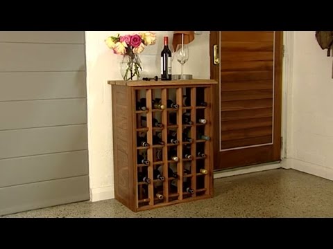 how to build wine racks