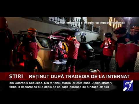 Reținut după tragedia de la internat