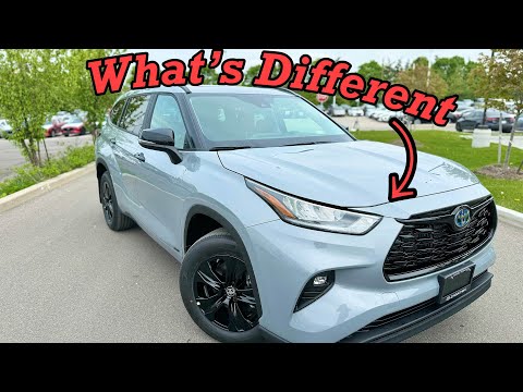 this 2024 toyota highlander hybrid is extremely unique