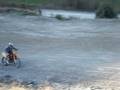 moto cross ktm 525 partenza