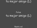 de mi mejor amigo para mi