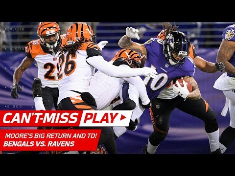 Video: Chris Moore Breaks Off Huge Kick Return & Catches TD Strike! | Can't-Miss Play | NFL Wk 17