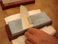 sharpening knives with whetstones