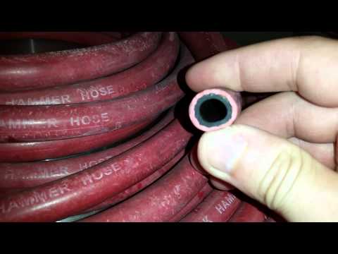 how to attach air compressor hose