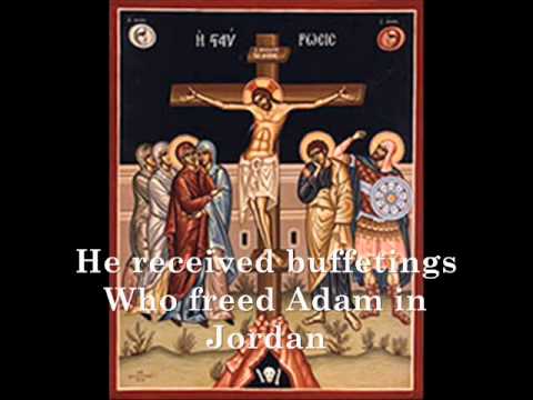 Dnies wisit na Driewie - the 15th antiphon of Great Friday