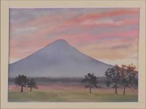 how to draw mt fuji