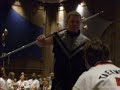 Jamie Eldridge, of Eldridge ATA Black Belt Academy, competing in the South Bend, IN Extreme Weapons category. He placed 2nd.