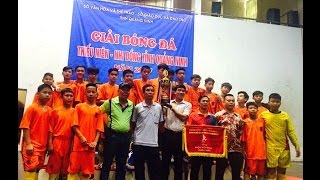 Chúc mừng đội bóng đá Thiếu niên thành phố giành chức vô địch Giải bóng đá Thiếu niên nhi đồng tỉnh Quảng Ninh