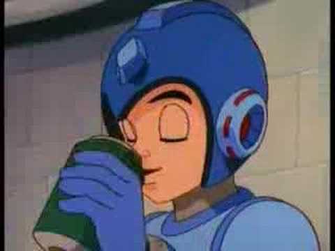 Megaman has a drinking problem