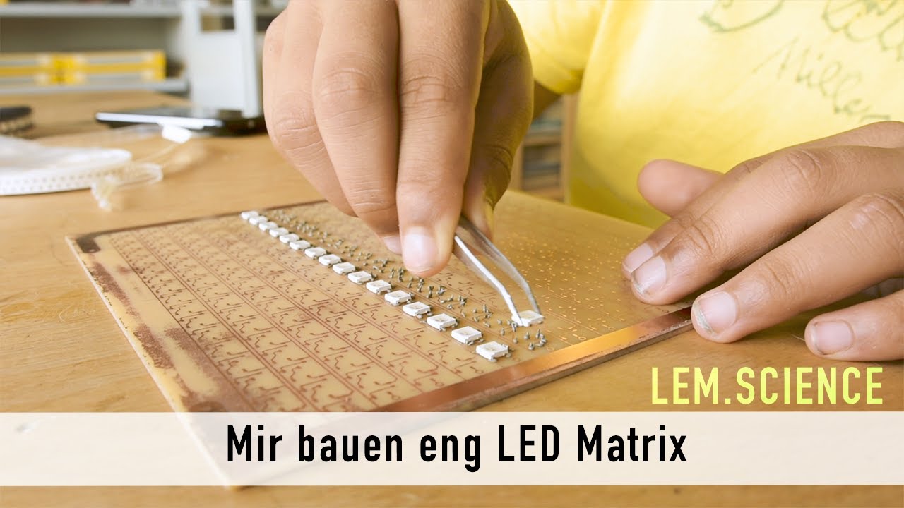 Mir bauen eng LED Matrix