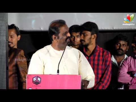 Vairamuthu and K. Bhagyaraj at Sathuranga Vettai Tamil Movie Audio Launch | Manobala