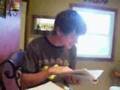 Jake's outbursts while doing our Brit Lit project