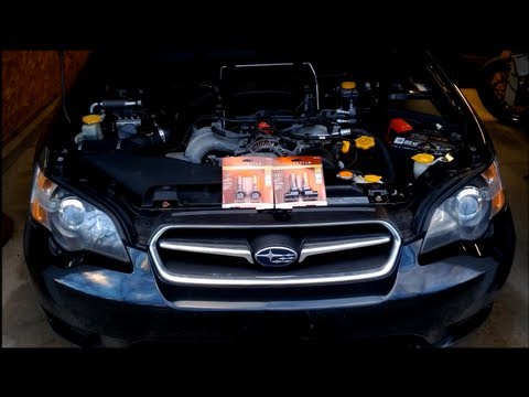 How To Replace/ Upgrade Your High & Low Headlight Bulbs In Your Newer Subaru (Legacy)