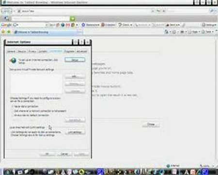 Internet Proxy Configuration