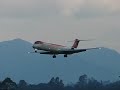 Avianca MD-83 N632CT landing SKRG Avianca MD-83 N632CT landing SKRG