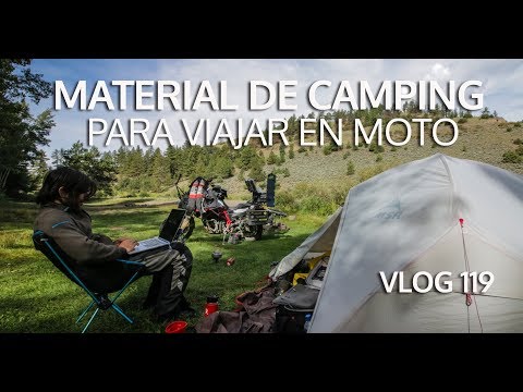 Cómo organizar un viaje en moto: Camping y cocina | Vlog #119