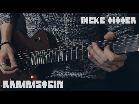 Rammstein - Dicke Titten - Guitar cover by Eduard Plezer
