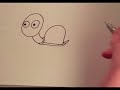 How to Draw a Cartoon Turtle