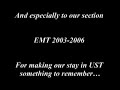 UST E-Med. Tech. 2003-2006 Christmas Video (End Credits)